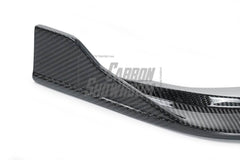 BMW 8 Series M850 840 (With M-Package Bumper) G14 G15 G16 2018 2019 2020 2021 2022 2023 2024 with Aftermarket Parts - V1 Style Front Lip Pre-preg Carbon Fiber from TAKD Carbon