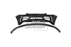 Porsche 718 Cayman / Boxster / GTS 2017-ON with Aftermarket Parts - Front Bumper & Lip Pre-preg Carbon Fiber from TAKD Carbon