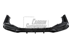 BMW 8 Series 840i (With M-Package Bumper) M850i G16 2018 2019 2020 2021 2022 2023 2024 with Aftermarket Parts - V3 Style Rear Diffuser Pre-preg Carbon Fiber from TAKD Carbon