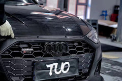 TAKD Carbon Carbon Fiber Hood Bonnet Ver.2 for Audi A4 & S4 2017-ON B9 B9.5