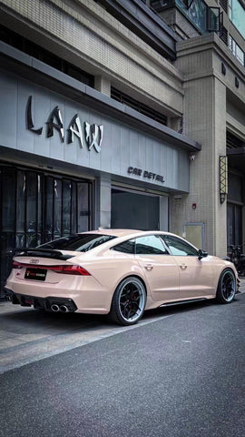 TAKD Carbon Carbon Fiber Rear Spoiler for Audi RS7 S7 A7 2019-ON C8