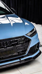 TAKD Carbon Dry Carbon Fiber Front Lip for Audi A7 S-Line & S7 C8 2018-ON