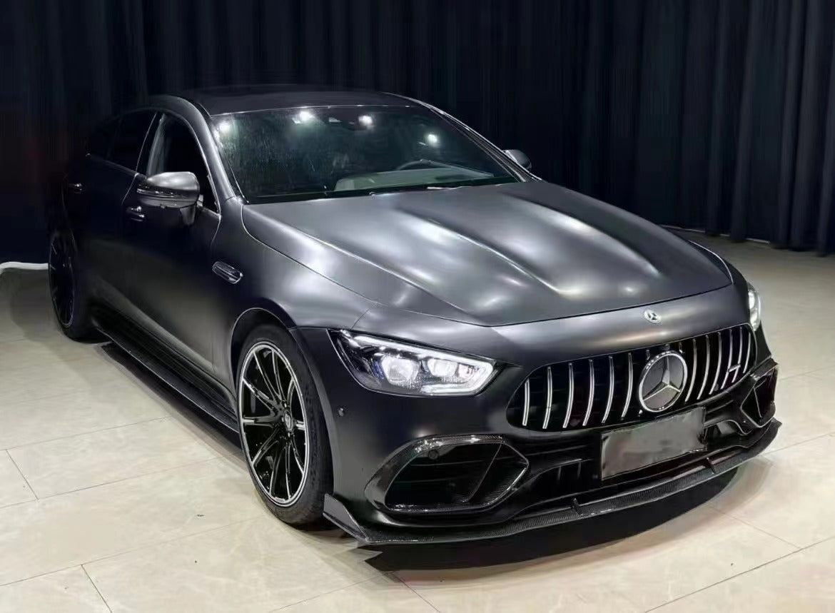 TAKD Carbon Fiber Front Intake Cover for Mercedes Benz AMG GT43 GT50 GT53 X290