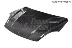 Porsche Cayenne / GTS / Turbo 9Y0 9Y3 2018-ON with Aftermarket Parts - Hood Bonnet Double-sided Pre-preg Carbon Fiber from TAKD Carbon