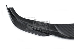 BMW 8 Series 840i (With M-Package Bumper) M850i G14 G15 G16 2018-ON with Aftermarket Parts - V2 Style Carbon Fiber Front Lip from TAKD Carbon