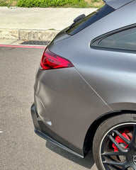 Mercedes Benz CLA-Class CLA45 CLA45S CLA250 (with sport-package bumper, does not fit base model) C118 2020-ON with Aftermarket Parts - Rear Diffuser Pre-preg Carbon Fiber from TAKD Carbon