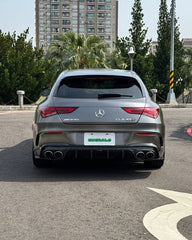 Mercedes Benz CLA-Class CLA45 CLA45S CLA250 (with sport-package bumper, does not fit base model) C118 2020-ON with Aftermarket Parts - Rear Diffuser Pre-preg Carbon Fiber from TAKD Carbon