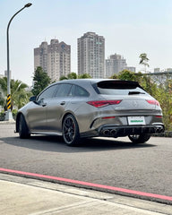Mercedes Benz CLA-Class CLA45 CLA45S CLA250 (with sport-package bumper, does not fit base model) C118 2020-ON with Aftermarket Parts - Rear Diffuser Pre-preg Carbon Fiber from TAKD Carbon