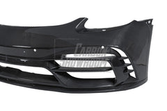 Porsche 718 Cayman / Boxster / GTS 2017-ON with Aftermarket Parts - Front Bumper & Lip Pre-preg Carbon Fiber from TAKD Carbon