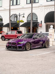 BMW M2 / M2C G87 2023-ON with Aftermarket Parts - Front Fenders Pre-preg Carbon Fiber from TAKD Carbon