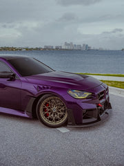 BMW M2 / M2C G87 2023-ON with Aftermarket Parts - Front Fenders Pre-preg Carbon Fiber from TAKD Carbon