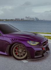 BMW M2 / M2C G87 2023-ON with Aftermarket Parts - Front Fenders Pre-preg Carbon Fiber from TAKD Carbon