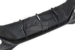 BMW 8 Series 840i (With M-Package Bumper) M850i G16 2018 2019 2020 2021 2022 2023 2024 with Aftermarket Parts - V3 Style Rear Diffuser Pre-preg Carbon Fiber from TAKD Carbon