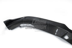 BMW 8 Series M850 840 (With M-Package Bumper) G14 G15 G16 2018 2019 2020 2021 2022 2023 2024 with Aftermarket Parts - V1 Style Front Lip Pre-preg Carbon Fiber from TAKD Carbon