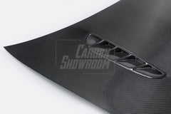Porsche Panamera & 4 & 4S & GTS & Turbo & Turbo S 971 2017 2018 2019 2020 with Aftermarket Parts - Hood Bonnet Double-sided Pre-preg Carbon Fiber from TAKD Carbon