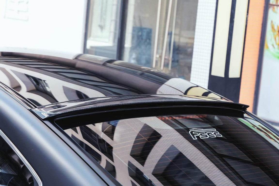 Mercedes Benz AMG GT43 GT50 GT53 GT63 X290 2019-2023 with Aftermarket Parts - Carbon Fiber Rear Trunk Spoiler from TAKD Carbon