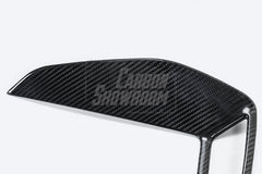 BMW 3 Series 330i (with M-package bumper, does not fit base model) M340i G20 LCI 2023 2024 with Aftermarket Parts - Front Bumper Upper Valences Pre-preg Carbon Fiber from TAKD Carbon