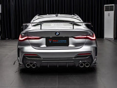 TAKD Carbon BMW 4 Series G22 G23 G26 i4 & Gran coupe 430i M440i Side Skirts Front Canards Rear Diffuser & Canards Carbon Fiber 