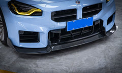 BMW M2 / M2C G87 2023-ON with Aftermarket Parts - AD Front Lip Carbon Fiber from TAKD Carbon