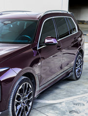 BMW X7 xDrive40i M60i ALPINA XB7 LCI G07 2023-ON with Aftermarket Parts - Side Skirts Pre-preg Carbon Fiber from TAKD Carbon
