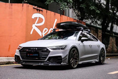 TAKD Carbon Audi A7 S-Line & S7 C8 2019-ON Front Lip Rear Diffuser Bumper Canards Carbon Fiber