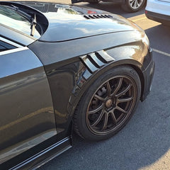 TAKD Carbon Front Fenders for Audi RS3 8V 2018-2020 Pre-preg Carbon Fiber