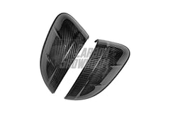 Audi RS5 S5 A5 B9 / B9.5 2017-ON & RS4 S4 A4 B9 / B9.5 2017-ON with Aftermarket Parts - Mirror Caps Pre-preg Carbon Fiber from TAKD Carbon