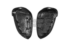 Audi RS5 S5 A5 B9 / B9.5 2017-ON & RS4 S4 A4 B9 / B9.5 2017-ON with Aftermarket Parts - Mirror Caps Pre-preg Carbon Fiber from TAKD Carbon