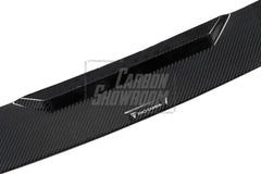 Audi S5 A5 S-line (with s-line bumper) B9.5 2020 2021 2022 2023 2024 with Aftermarket Parts - Front Lip Pre-preg Carbon Fiber from TAKD Carbon