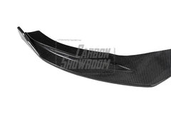 Audi S5 A5 S-line (with s-line bumper) B9.5 2020 2021 2022 2023 2024 with Aftermarket Parts - Front Lip Pre-preg Carbon Fiber from TAKD Carbon