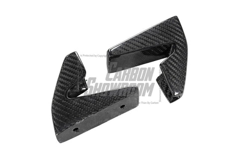 Audi S5 A5 S-line (with s-line bumper) B9.5 2020 2021 2022 2023 2024 with Aftermarket Parts - Front Lip Pre-preg Carbon Fiber from TAKD Carbon