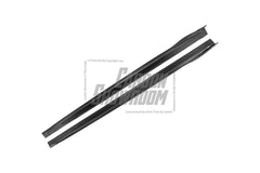 Audi S4 A4 B9.5 2020 2021 2022 2023 2024 with Aftermarket Parts - Side Skirts Pre-preg Carbon Fiber from TAKD Carbon
