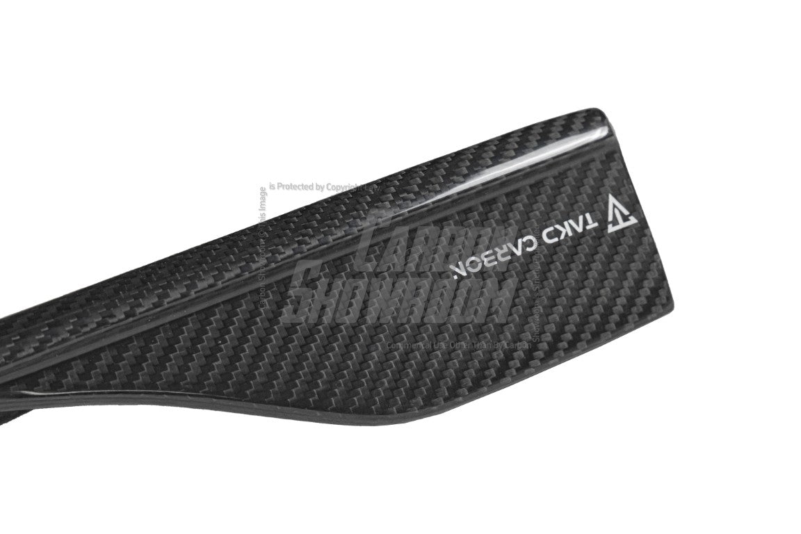 Audi S4 A4 B9.5 2020 2021 2022 2023 2024 with Aftermarket Parts - Side Skirts Pre-preg Carbon Fiber from TAKD Carbon