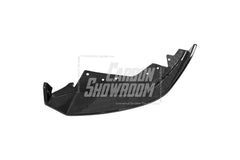 BMW 3 Series 330i (with M-package bumper,Does not fit base model) M340i G20 G21 LCI 2023-ON with Aftermarket Parts - V2 Style Front Lip Pre-preg Carbon Fiber from TAKD Carbon