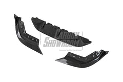 BMW 3 Series 330i (with M-package bumper, does not fit base model) M340i G20 Pre-LCI 2019 2020 2021 2022 with Aftermarket Parts - V1 Style Front Lip Pre-preg Carbon Fiber from TAKD Carbon