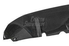 BMW 3 Series 330i (with M-package bumper, does not fit base model) M340i G20 Pre-LCI 2019 2020 2021 2022 with Aftermarket Parts - V1 Style Front Lip Pre-preg Carbon Fiber from TAKD Carbon