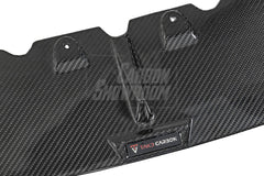 BMW 3 Series 330i (with M-package bumper, does not fit base model) M340i G20 Pre-LCI 2019 2020 2021 2022 with Aftermarket Parts - V1 Style Front Lip Pre-preg Carbon Fiber from TAKD Carbon