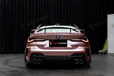 TAKD Carbon BMW 4 Series G22 G23 G26 i4 & Gran coupe 430i M440i Side Skirts Front Canards Rear Diffuser & Canards Carbon Fiber 