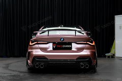 TAKD Carbon BMW 4 Series G22 G23 G26 i4 & Gran coupe 430i M440i Side Skirts Front Canards Rear Diffuser & Canards Carbon Fiber 