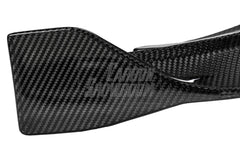 BMW 5 Series 530 540（with M-package bumper, does not fit base model)  G60 G61 2024-ON with Aftermarket Parts - MP Style Pre-preg Carbon Fiber Front Lip from TAKD Carbon