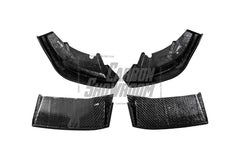 BMW 5 Series 530 540（with M-package bumper, does not fit base model)  G60 G61 2024-ON with Aftermarket Parts - MP Style Pre-preg Carbon Fiber Front Lip from TAKD Carbon