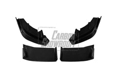 BMW 5 Series 530 540（with M-package bumper, does not fit base model)  G60 G61 2024-ON with Aftermarket Parts - MP Style Pre-preg Carbon Fiber Front Lip from TAKD Carbon