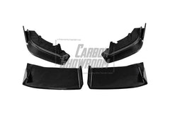 BMW 5 Series 530 540（with M-package bumper, does not fit base model)  G60 G61 2024-ON with Aftermarket Parts - MP Style Pre-preg Carbon Fiber Front Lip from TAKD Carbon
