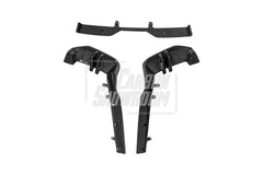 BMW 5 Series 530 540 (with M-package bumper, does not fit base model) & i5 e/x Drive40 (with M-package bumper, does not fit base model) M60 G60 G61 2024-ON with Aftermarket Parts - MP Style Rear Diffuser (Quad Exhaust Tips Included) Pre-preg Carbon Fiber from TAKD Carbon