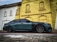 TAKD Carbon V1 Side Skirts for BMW 5 Series 530 540 & i5 e/x Drive40 M60 G60 G61 Carbon Fiber