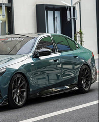 BMW 5 Series 530 540 & i5 e/x Drive40 M60 G60 G61 2024-ON with Aftermarket Parts - V1 Style Side Skirts Pre-preg Carbon Fiber from TAKD Carbon