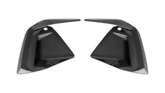 BMW 5 Series 530 540（with M-package bumper, does not fit base model) & i5 e/x Drive40 (with M-package bumper, does not fit base model）M60 G60 G61 2024-ON with Aftermarket Parts - V1 Style Pre-preg Carbon Fiber Air Intake Vents Cover from TAKD Carbon