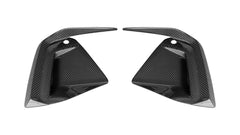 BMW 5 Series 530 540 (with M-package bumper, does not fit base model) & i5 e/x Drive40 (with M-package bumper, does not fit base model) M60 G60 G61 2024-ON with Aftermarket Parts - V1 Style Air Intake Vents Cover Pre-preg Carbon Fiber from TAKD Carbon