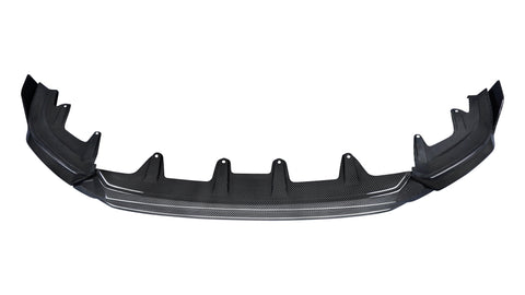 BMW 5 Series 530 540 (with M-package bumper, does not fit base model) & i5 e/x Drive40 (with M-package bumper, does not fit base model) M60 G60 G61 2024-ON with Aftermarket Parts - V1 Style Front Lip Pre-preg Carbon Fiber from TAKD Carbon