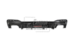 BMW 5 Series M550 540 530 (with M-package bumper, does not fit base model) G30 LCI 2021-ON with Aftermarket Parts - Rear Diffuser Pre-preg Carbon Fiber from TAKD Carbon